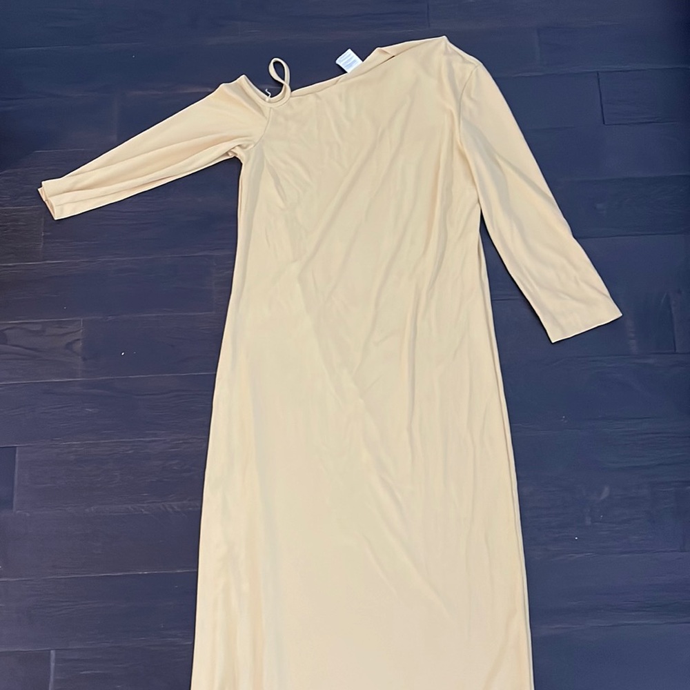 Assymetric midi dress